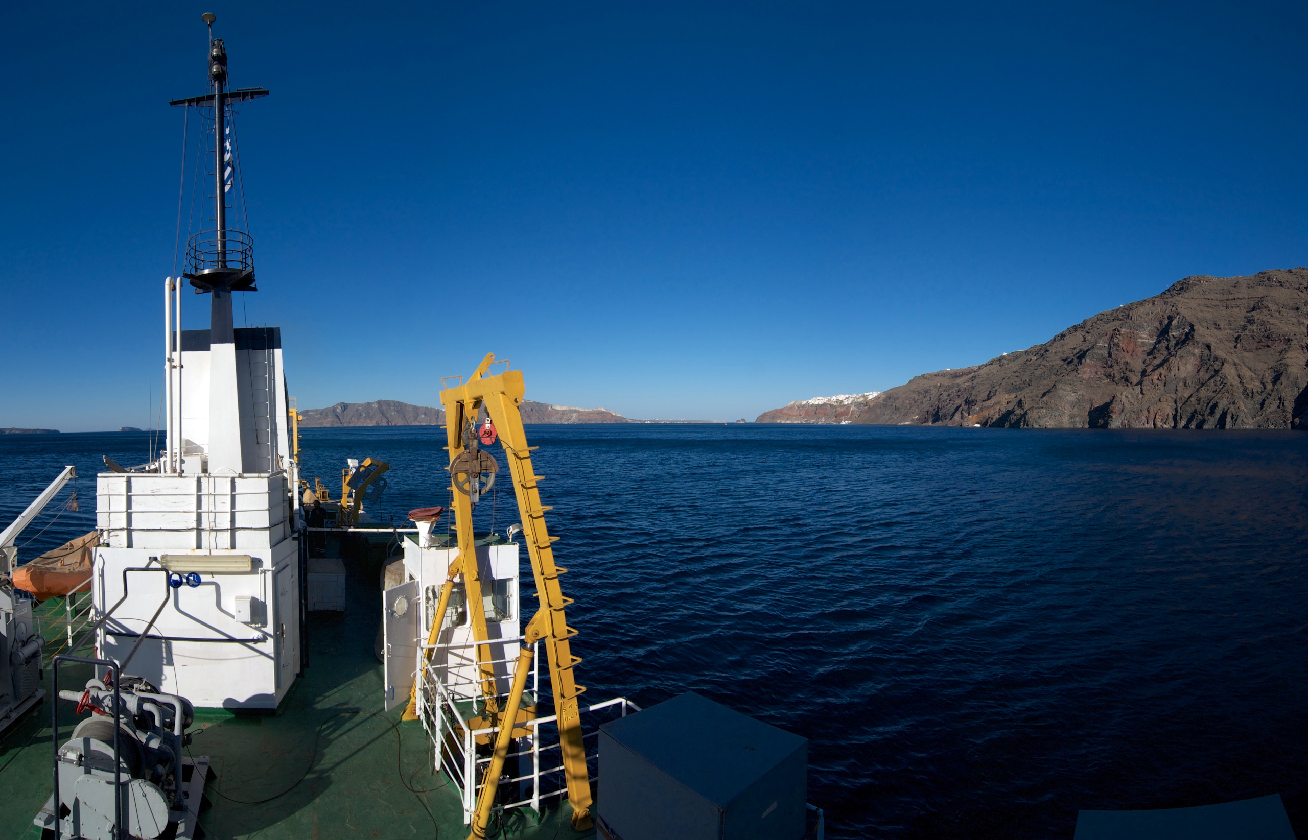 Navire en mer Égée